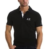 Armani Exchange Logo Pique Polo