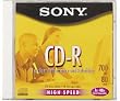 Sony CDQ-80L3 48x Write-Once CD-R For Data - Single, Jewel Case