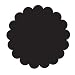 Ek Success PSPNPCS001 3-Inch X-Large Paper Shapers Scallop Circle Nesting Punch