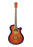 Kansas K-GRAND Acoustic/Electric Guitar, 3-Tone