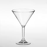 Martini glas 300ml PC-Cocktailglas, 6ER-SET