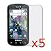 5 PACK Samsung Epic 4G LCD Screen Protector Kit with Microfiber Cleaning Cloth