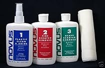 Novus Polish Kit, Plastic Polish & Scratch Remover, 8 oz