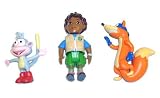 Dora the Explorer Talking House Playset Figures - Diego, Boots & Swiper