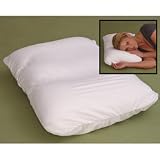 Sobakawa Cloud Pillow – neck pillow; sobakawa pillow; Mircobeads support pillow; pillows for neck pain; pillows for side sleepers – White