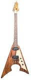 AXL Badwater Jacknife Electric Guitar, Brown