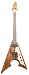 Musical Instruments : AXL Badwater Jacknife Electric Guitar, Brown