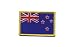 New Zealand Flag embroidered Iron-On Patch