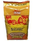 NOW Foods, Organic Sucanat Non-GE - 2 lbs