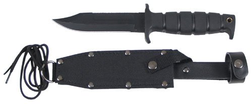 FOX Jagdmesser mit Schichtholzgriff und Nylonscheide
