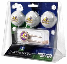 Tennessee Tech Golden Eagles 3 Golf Ball Gift Pack With Cap Tool