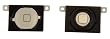 Iphone 4s 4 S Home Button Replacement with Plastic Gasket + Metal Bounce Button Pre-installed - White