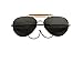 Smoke Lenses US Air Force Style Aviator Sunglasses
