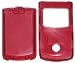 Clear Red Faceplate w/ Standard Battery Cover For MOT. T720, T725
