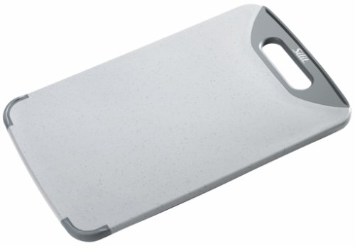 Silit 20761001 Schneidebrett antibakteriell mit 1 Griff, hochwertiger Kunststoff, 32 x 20 cm