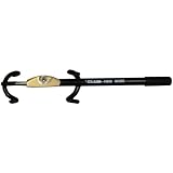 The Club 3100 Twin Hooks Steering Wheel Lock, Black/Gold