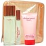Happy Heart by Clinique for Women With A Happy Heart 4 Piece Set Includes: 1.7 oz Perfume Spray + 2.5 oz Body Cream + 0.2 oz Perfume Roll-On + Cosmetic Bag