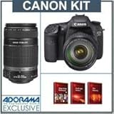 Canon EOS-7D Digital SLR Camera / Lens Kit with EF 28-135mm f/3.5-5.6 IS USM Standard Zoom Lens & EF-S 55-250mm f/4-5.6 IS Image Stabilizer Telephoto Zoom Lens - FREE: Red Giant Adorama Production Bundle for PC/Mac a $599.00 Retail Value