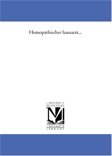 Homoeopathischer hausarzt...