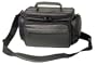 Black Genuine Leather Camcorder Bag