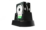 Cavalry CAHDD3002T0 SATA 2-Bay USB 2.0 Dock and Two (2) WD10EACS Hard Drive Bundle