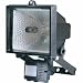 500w Pir Enclosed Floodlight Black