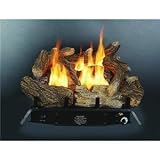 Dual Fuel Gas Logs with Thermostat, 18"