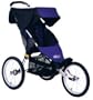 Q-Series Single Jogging Stroller w/ 12 inch wheels Color: Navy