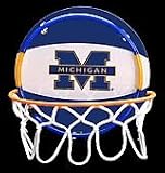 University of Michigan Wolverines Neon Basketball Hoop