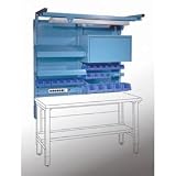 Lyon Pre-Engineered Sky-Wal Ii Units W/ Hanger, Shelves, Cabinet, Bins, 72