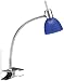 Lite Source Twilight Clip On Lamp LS-132SS-BLU