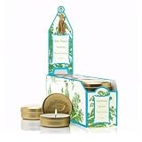 Case of 12 Travel Tin Candles, Verbena Verveine Seda France