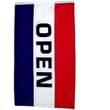 New Large 3x5 Horizontal Open Flag Banner Banners Flags by NationalCountryFlags