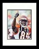 2005 Chad Johnson Action 1 Framed Photograph