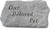 Beloved Pet Memorial Stone