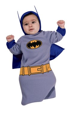 Rubie's Costume Co Batman The Brave And The Bold Baby Bunting, Batman Print, 0 - 9 Months