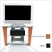 Kitchen & Housewares : BDI Vector 9523 - Stand for TV - screen size: 27" - 43" (Flat) / 27" - 32" (CRT)