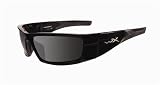 Wiley X Drapht Gloss Black w/ Smoke Lens