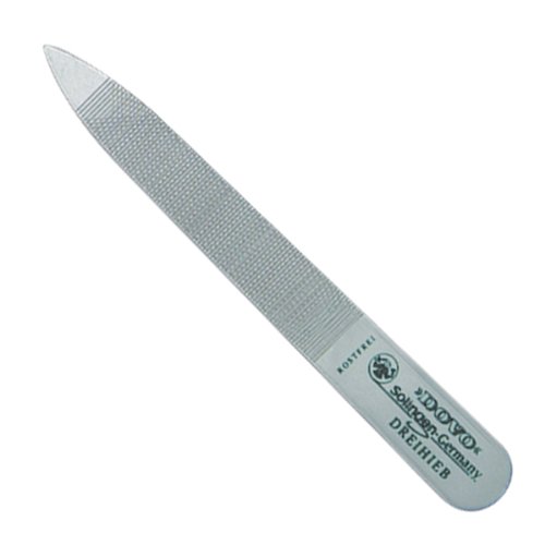 Nail Files, 3.5 in., S/S, Satin Finish - Nail Files