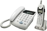 GE 27957GE1 2.4 GHz Cordless Phone With Call Waiting Caller ID & Digital Answering Machine White 279