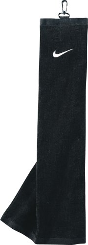Nike Access Tri-Fold Towel, schwarz