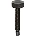 TE-CO 31354S Knurled Knob Swivel Screw Clamp With Small Pad Black Oxide, 1/2-13-Thread x 3" Lg (2-Pack)