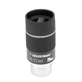 Click here to buy Celestron X-CEL Series 1-1 4 25MM Eyepiece by Celestron.