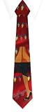 A Christmas Story Leg Lamp Neck Tie Red With String Lights