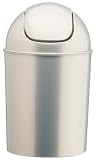 Review Umbra B.V 086713-488 / Umbra Grand Contemporary Covered Bin, 36 Litres- Metallic Platinum