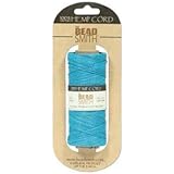 Hemp Twine Bead Cord 1mm 197 Feet BLUE