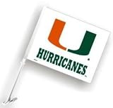 Miami Hurricanes Car Flag