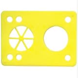 Riot Gear Vibra Soft Riser,6 Hole, 1/8 In., Yellow, Ea.