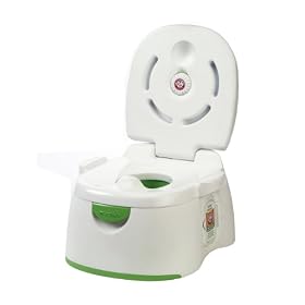 Arm &amp; Hammer 3-In-1 Potty Seat, White: Baby