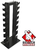 Deltech Fitness 8 Pair Vertical Dumbbell Rack